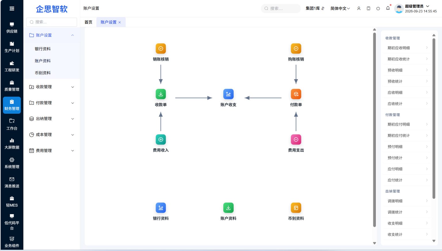 财务管理界面